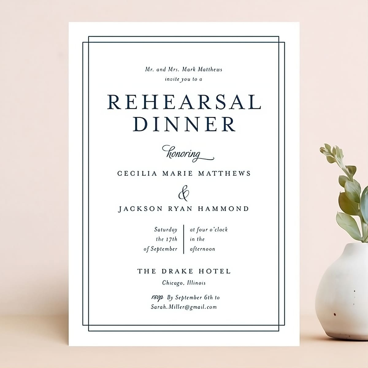 12 Beautiful Rehearsal Dinner Invitations From Formal To Fun Love U0026 Lavender
