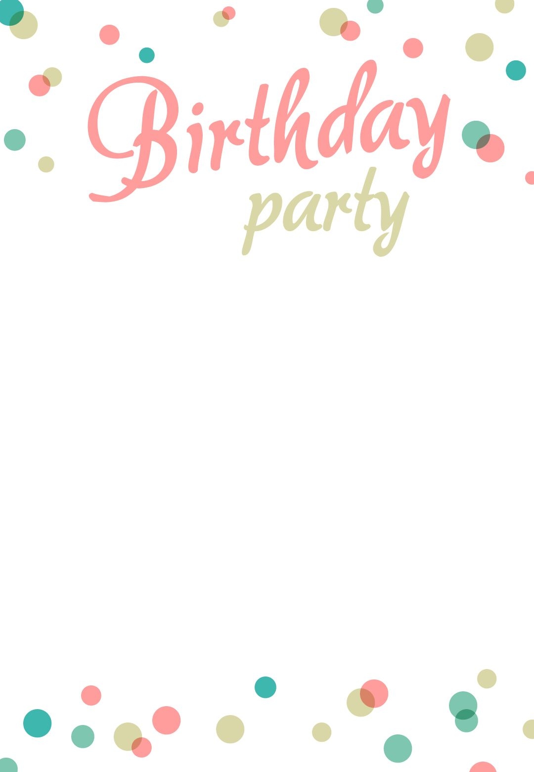 12 Birthday Invitation Card Ideas Printable Invitations 