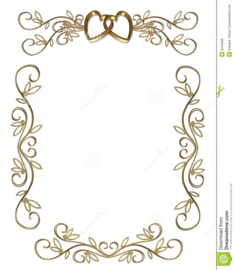 29 Beautiful Picture Of Wedding Invitation Borders Wedding Borders 