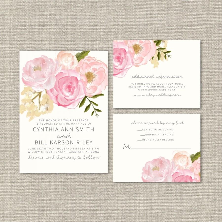 30 Creative Image Of Printable Wedding Invitation Kits Regiosfera