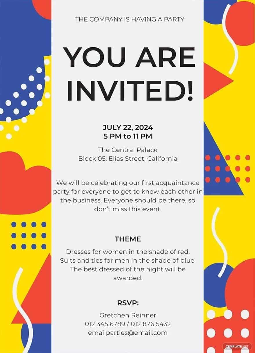 7 Top Email Invitation Templates For Every Occasion