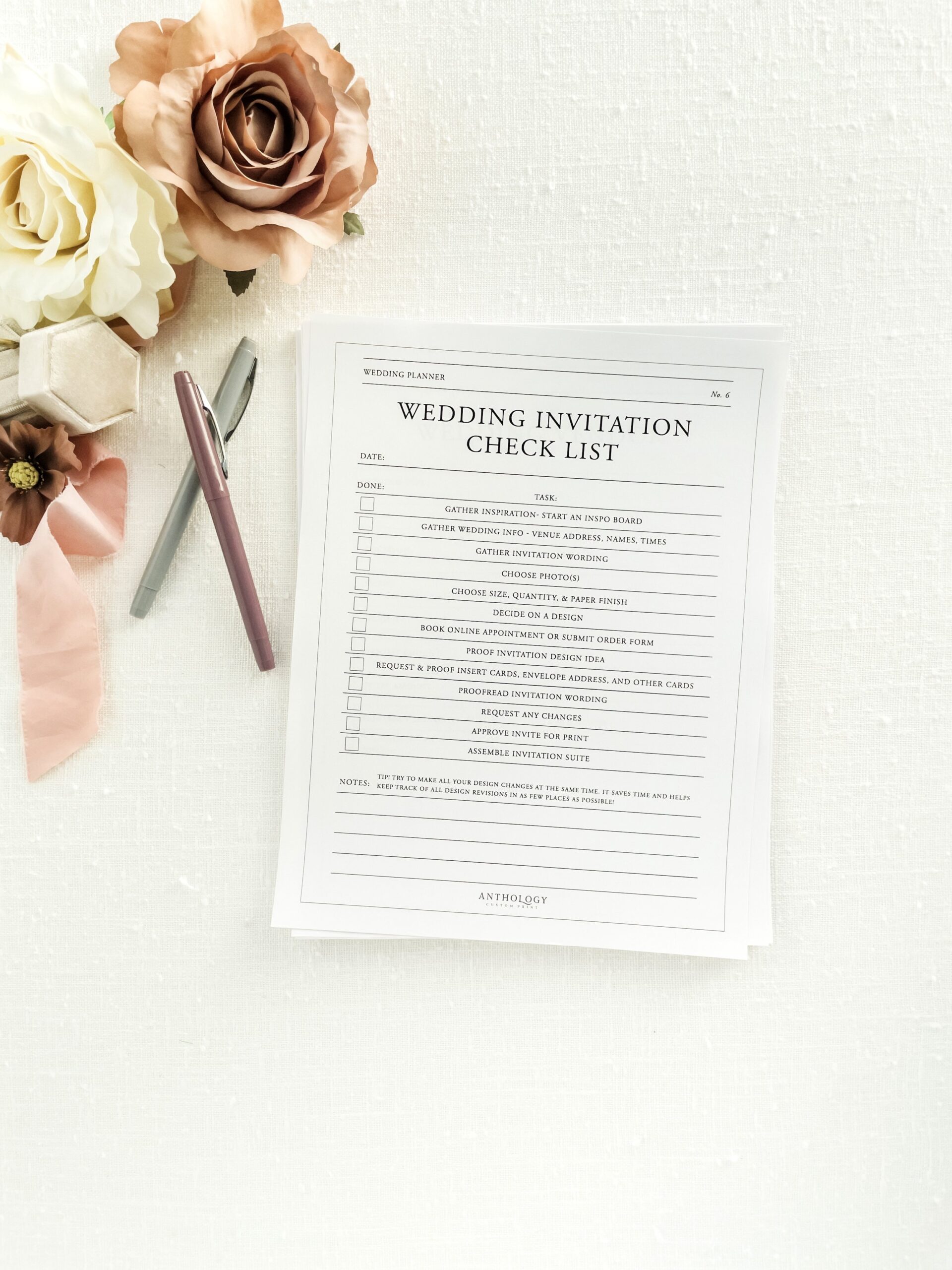 Anthology Print Custom And Affordable Wedding Invitations