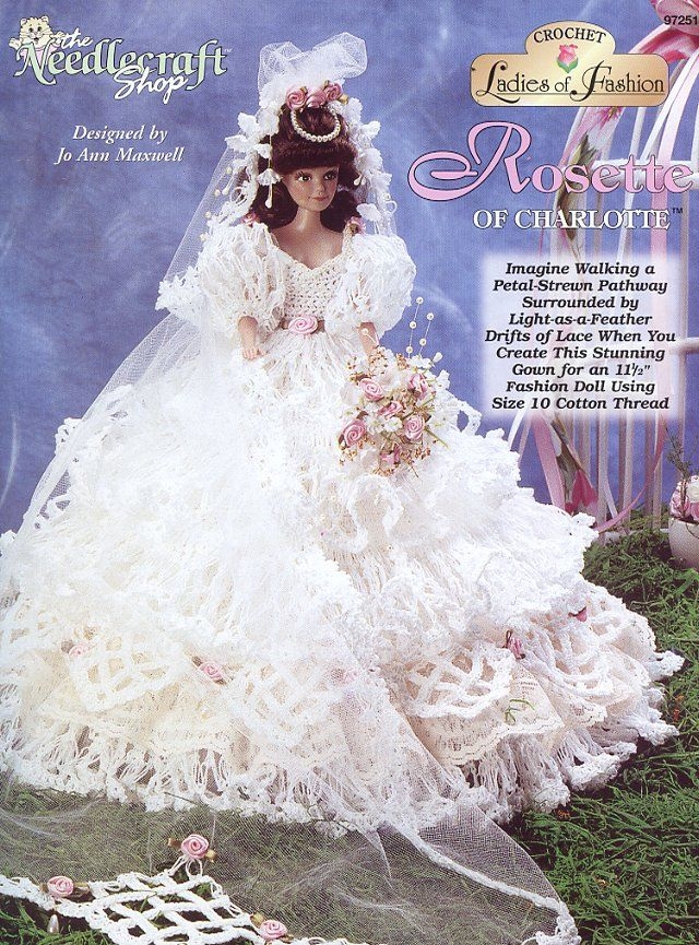 Barbie Wedding Dress Crochet Patterns Free Printable Dresses Images 2025