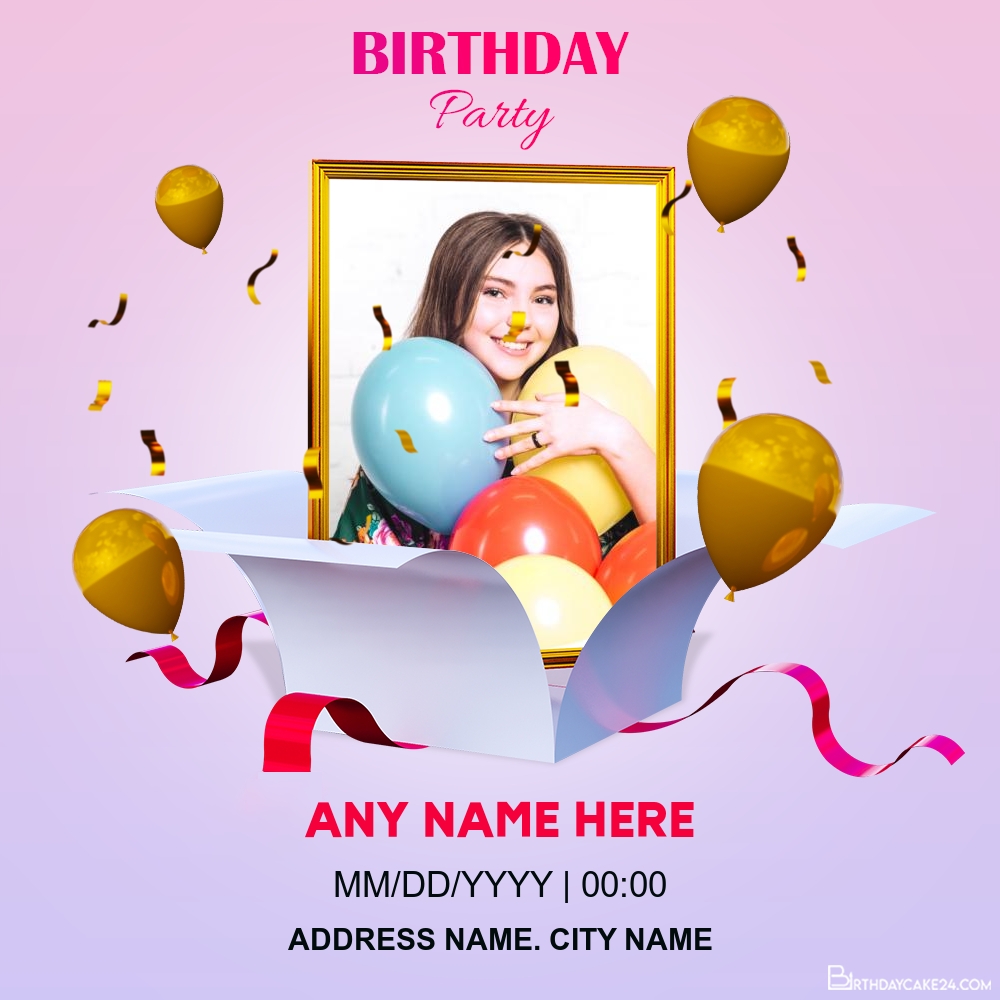 Birthday Invitation Templates Make Beautiful Birthday Party Cards