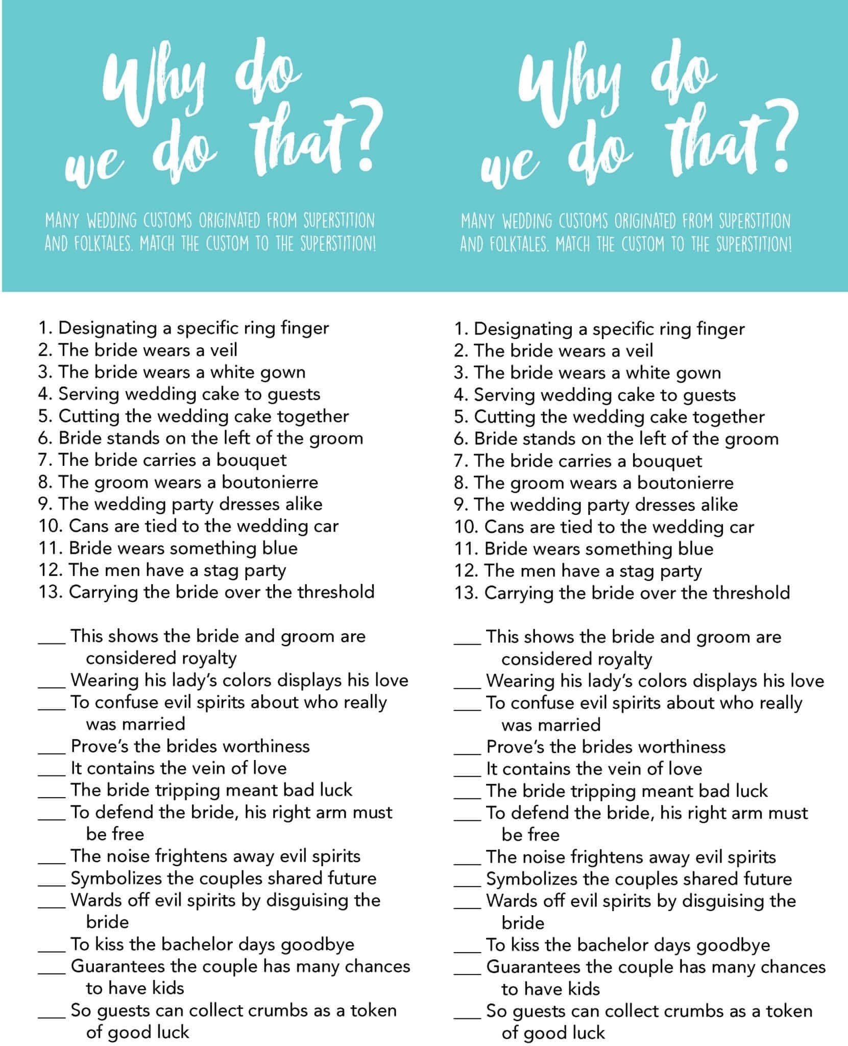 Bridal Shower Games Free Printables Lou Lou Girls