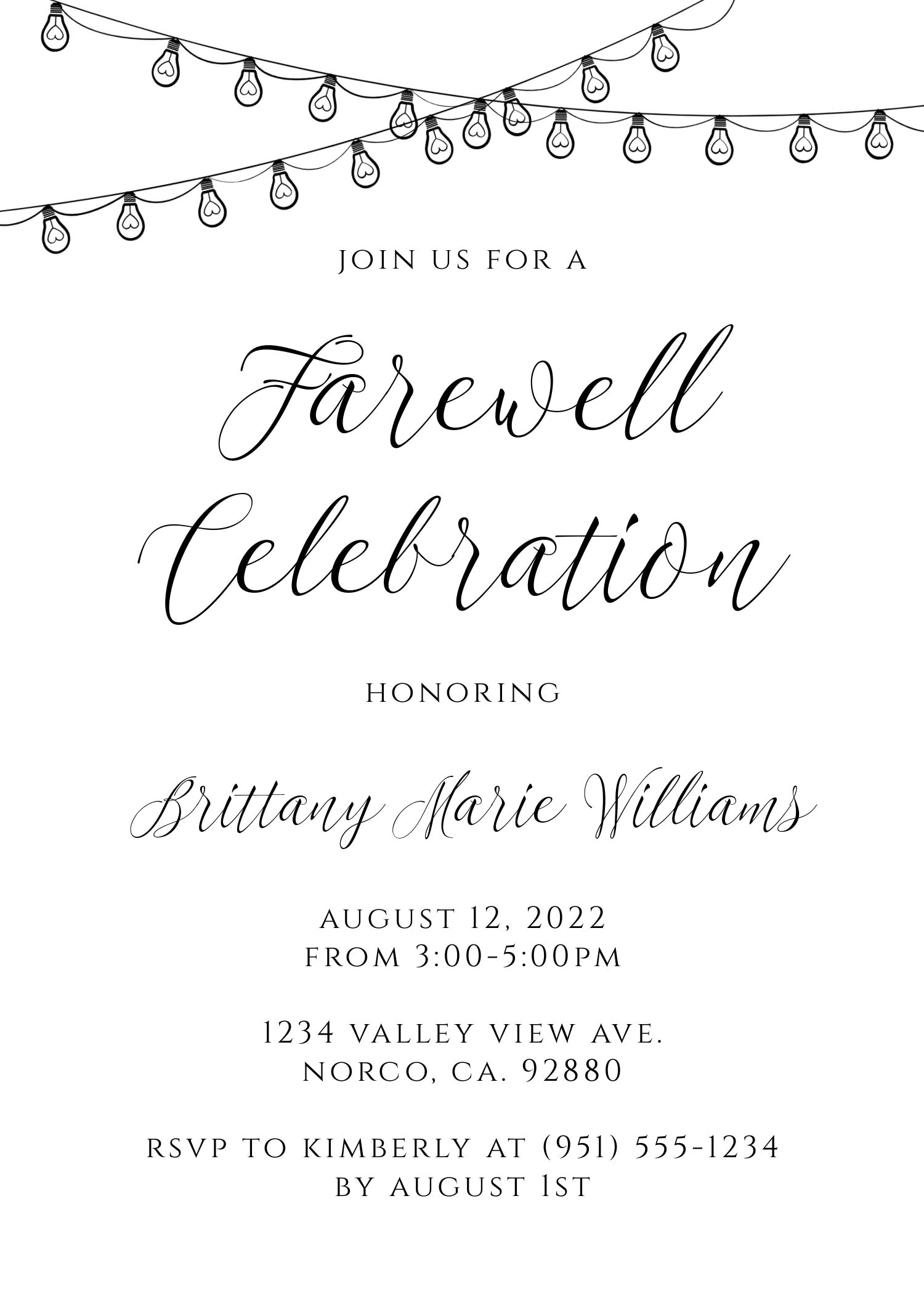 Buy Farewell Celebration Invitation Template Going Away Party Farewell Party Moving Party Bon Voyage Party Missionary Farewell Retirement Online In India Etsy