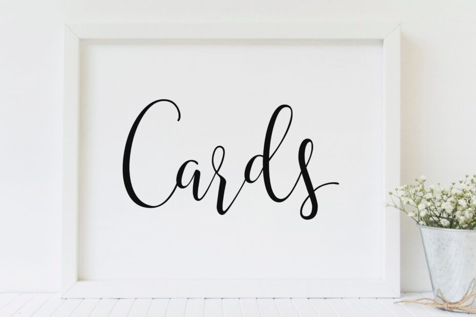 Cards Sign Cards Sign Wedding Cards Sign Printable Wedding Card Sign Wedding Signage Wedding Printables Wedding Reception Signs