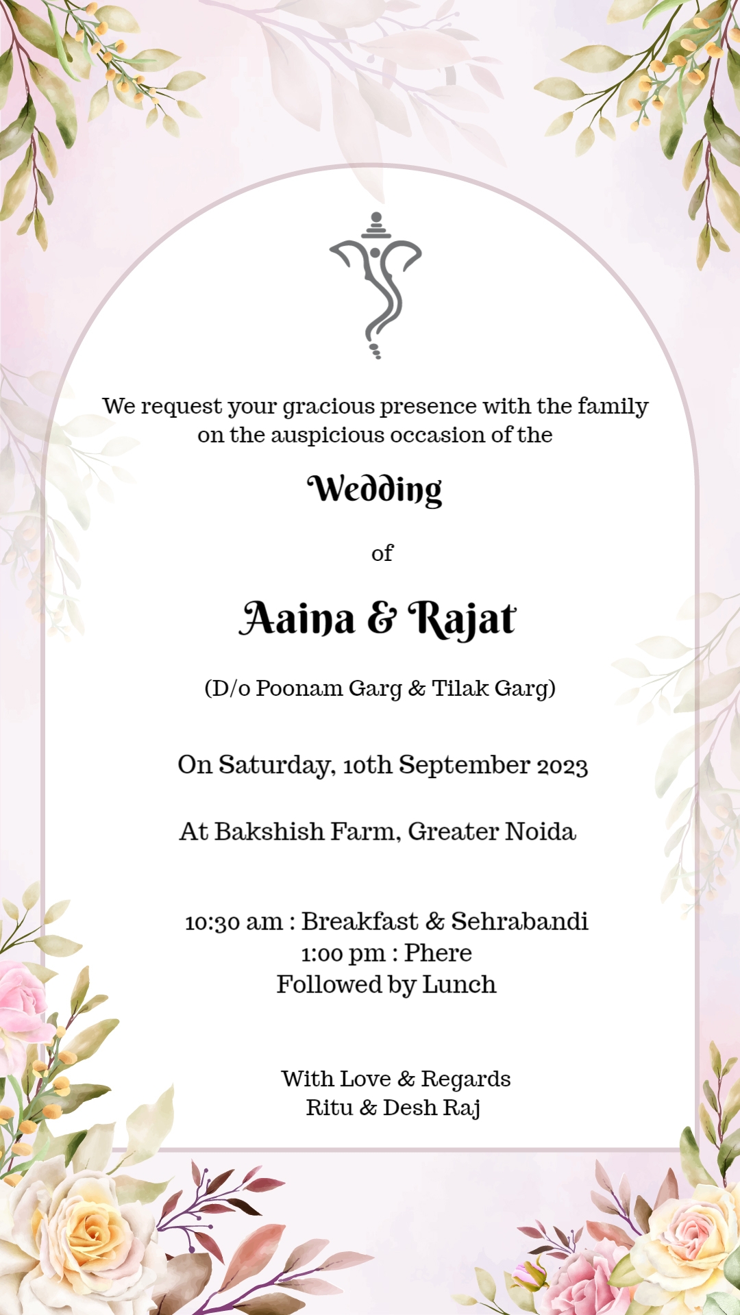 Create Online Invitation Free Invitation Maker Tool Wish N Wed
