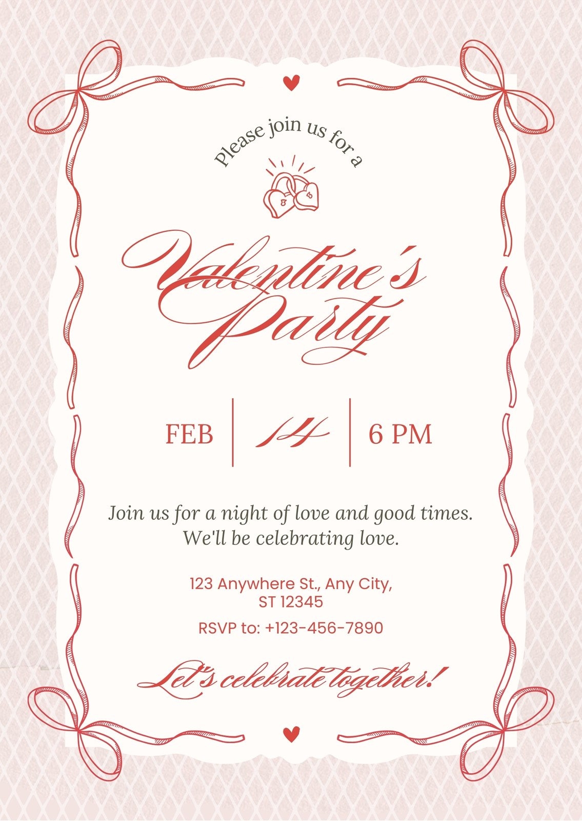 Customize 425 Valentines Party Invitation Templates Online Canva