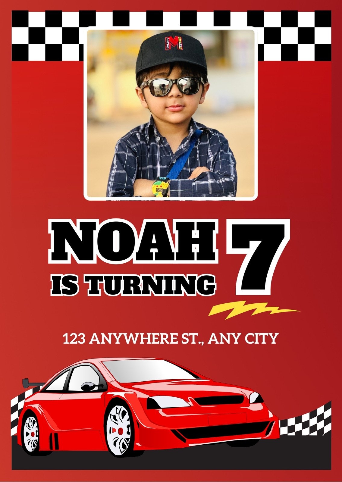 Customize 58 Car Birthday Invitations Templates Online Canva
