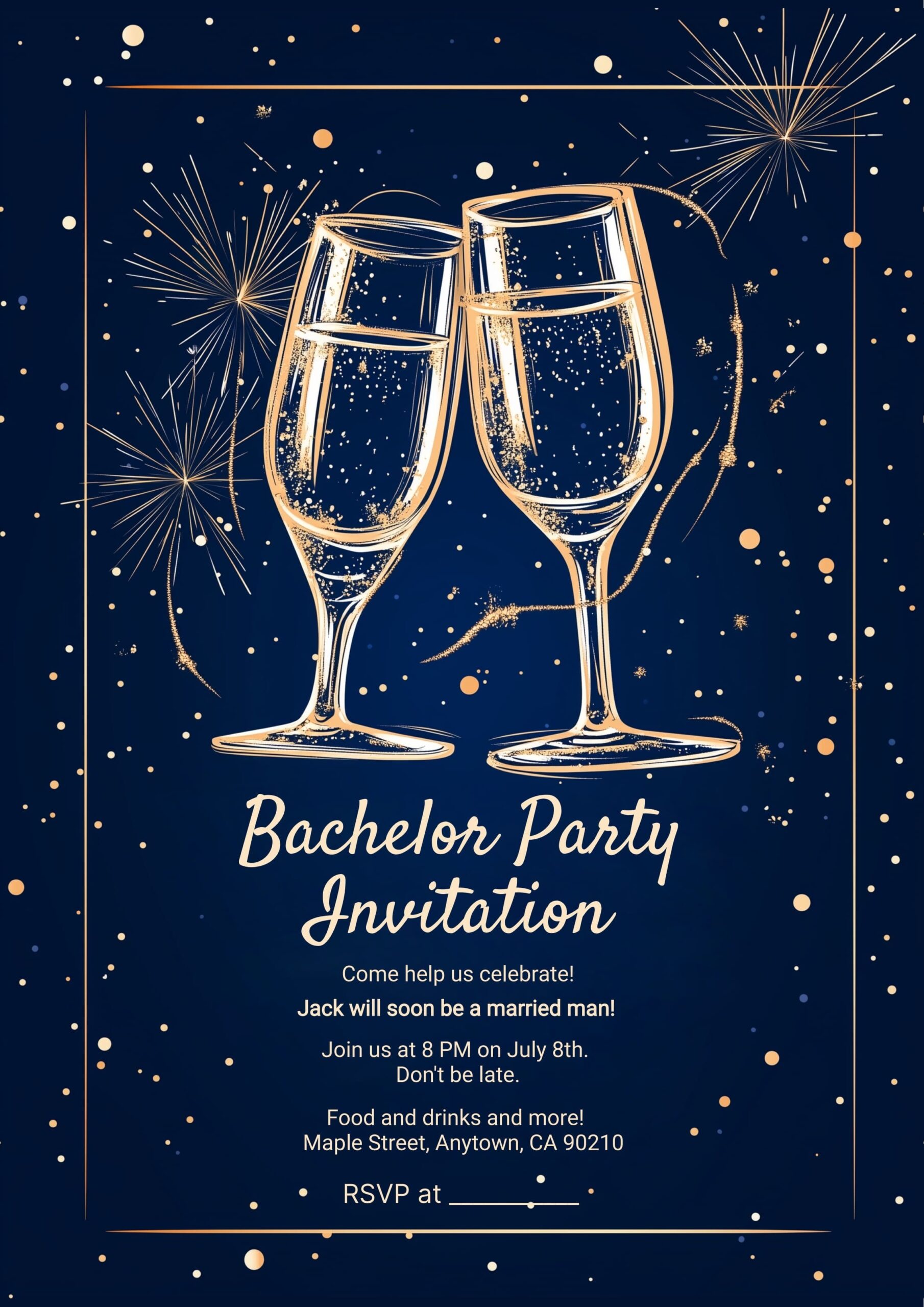 Dance Party Invitation Template PDF Agile