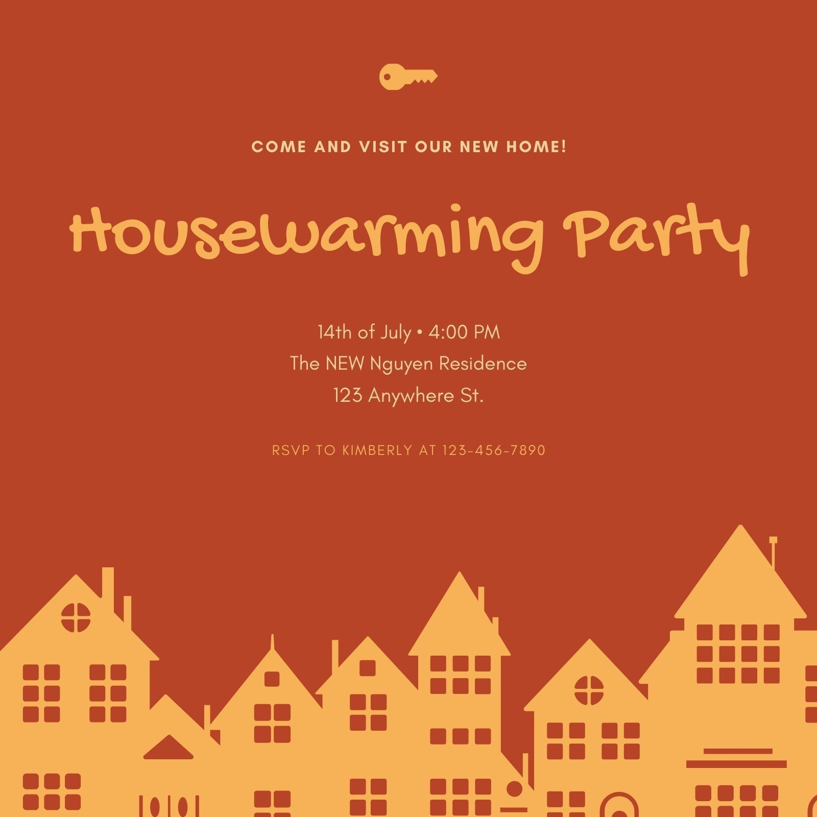 Design Your Own Custom Housewarming Invitations Canva