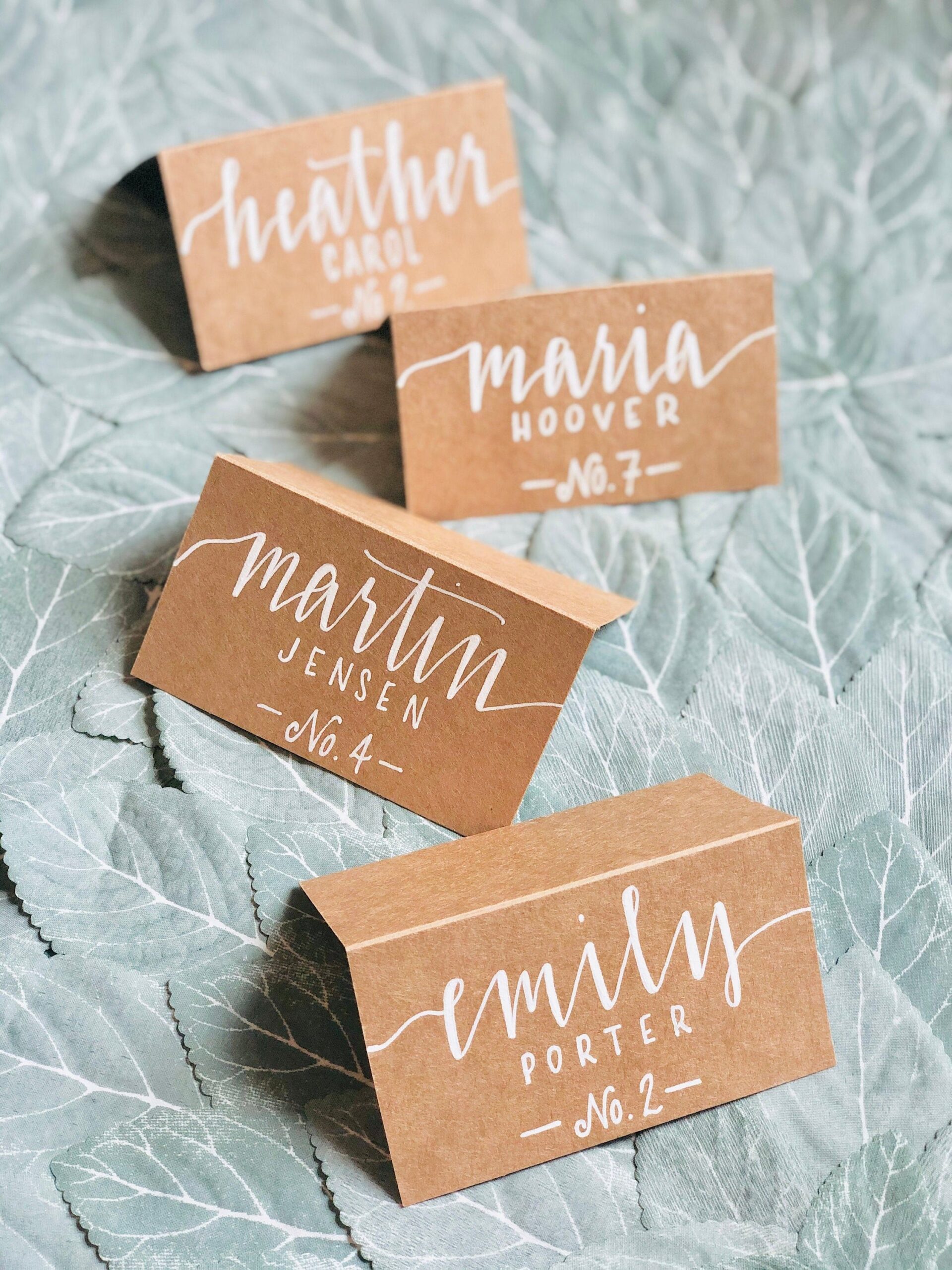Diy Place Cards Wedding Printable Printable Calendars AT A GLANCE