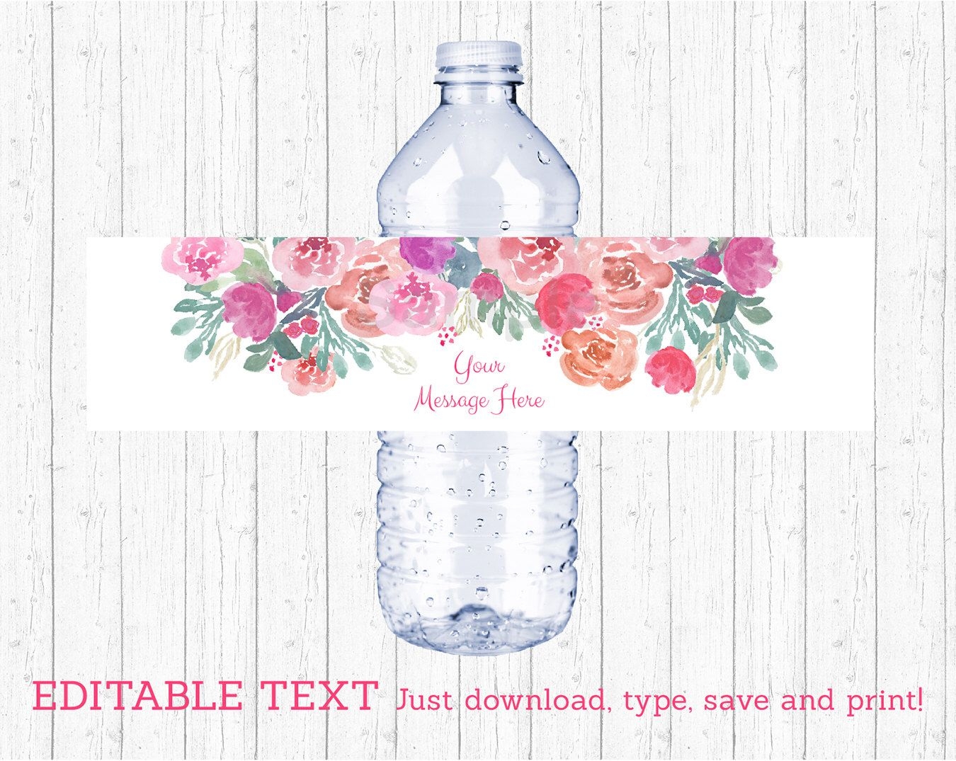 Downloadable Free Printable Water Bottle Labels Template Web Create 