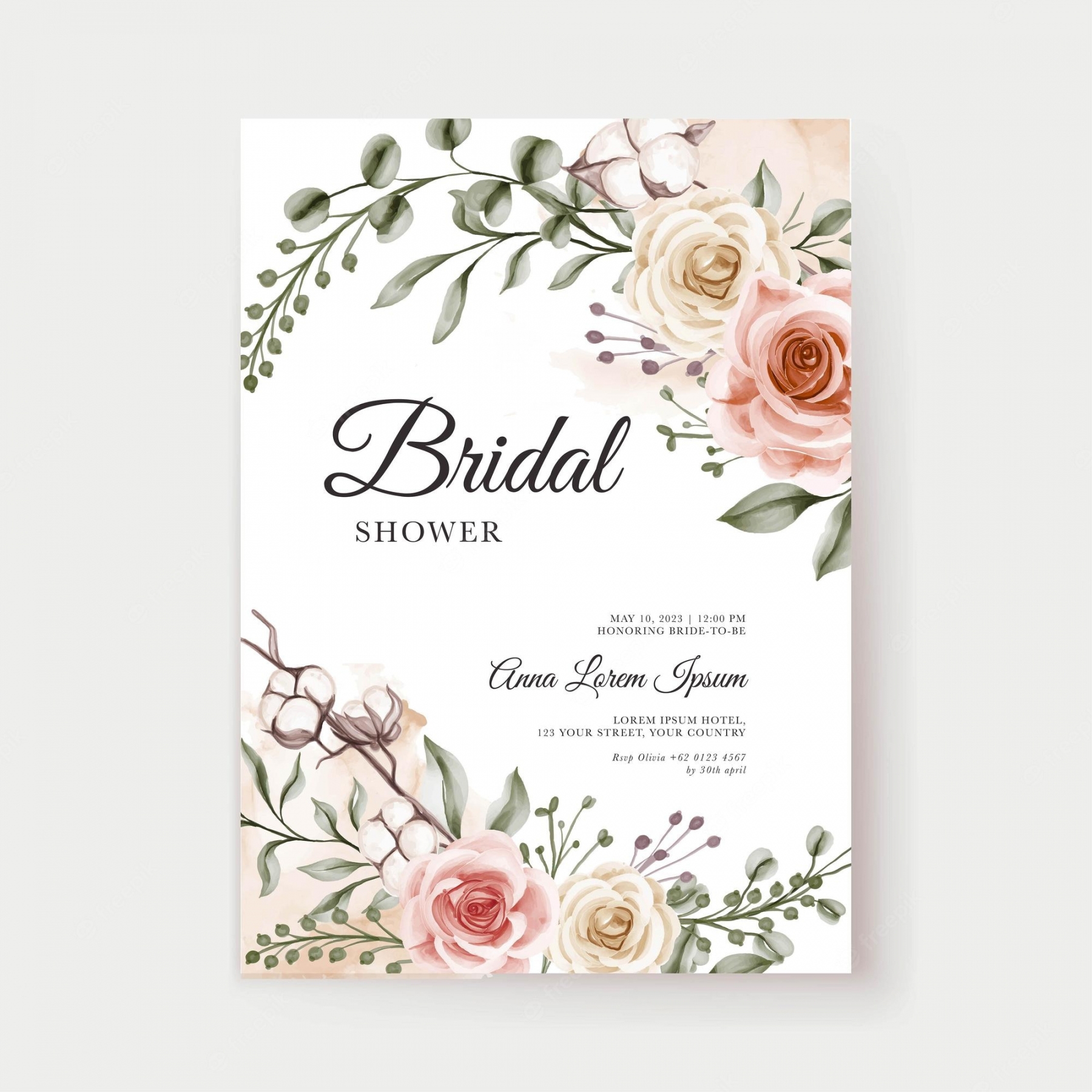 Easy Free Bridal Shower Card Printables Printables For Everyone