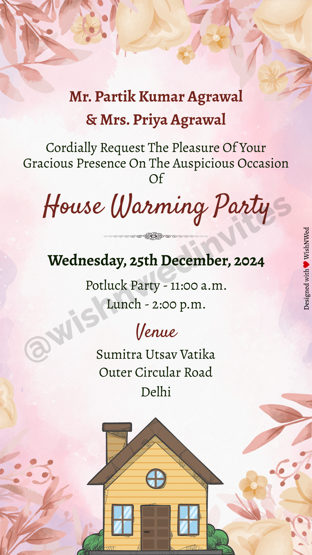 Editable Housewarming Invitation Video Templates Wish N Wed