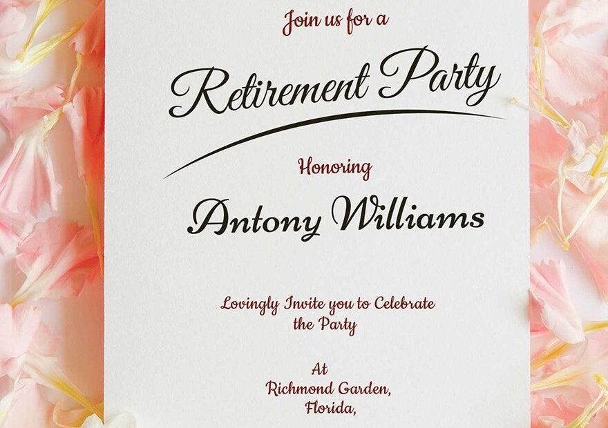 Editable Party Invitation Templates In Word To Download