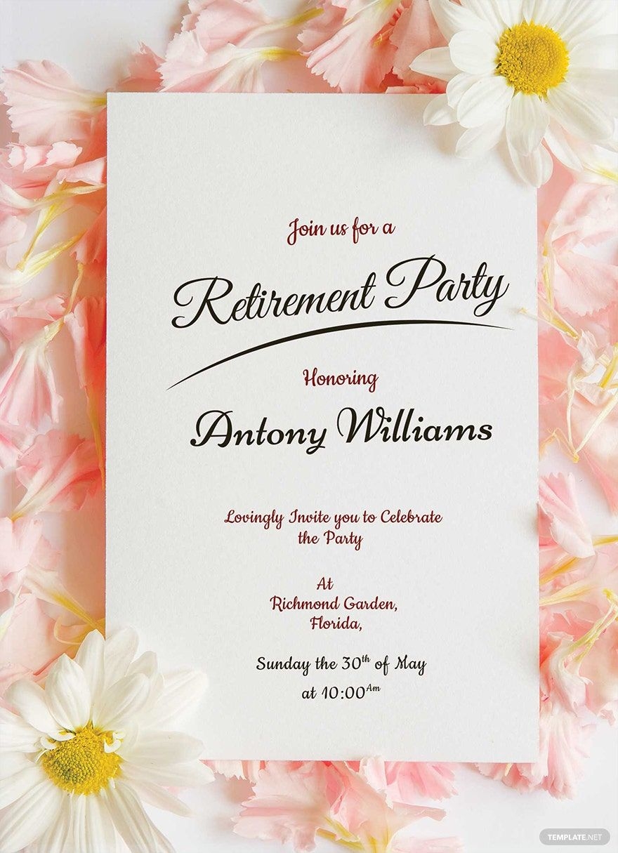 Editable Party Invitation Templates In Word To Download