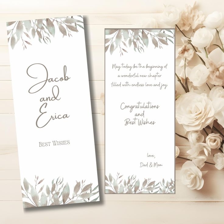 Editable Wedding Card Money Envelope Template Customizable Wedding 
