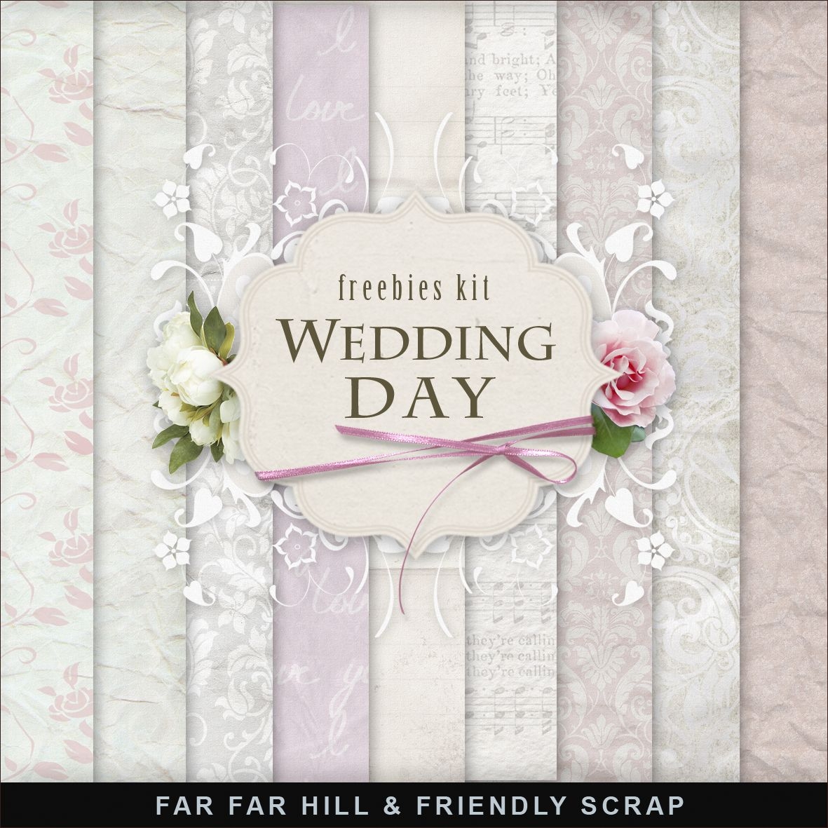 Elegant Wedding Day Freebies Kit