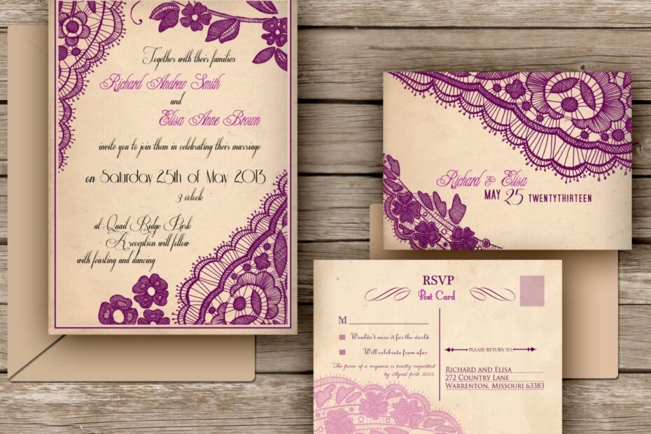 Etsy Printable Wedding Invitations