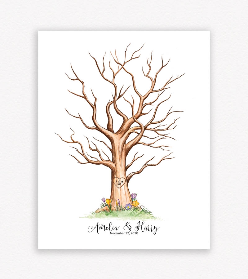 Fingerprint Tree Printable