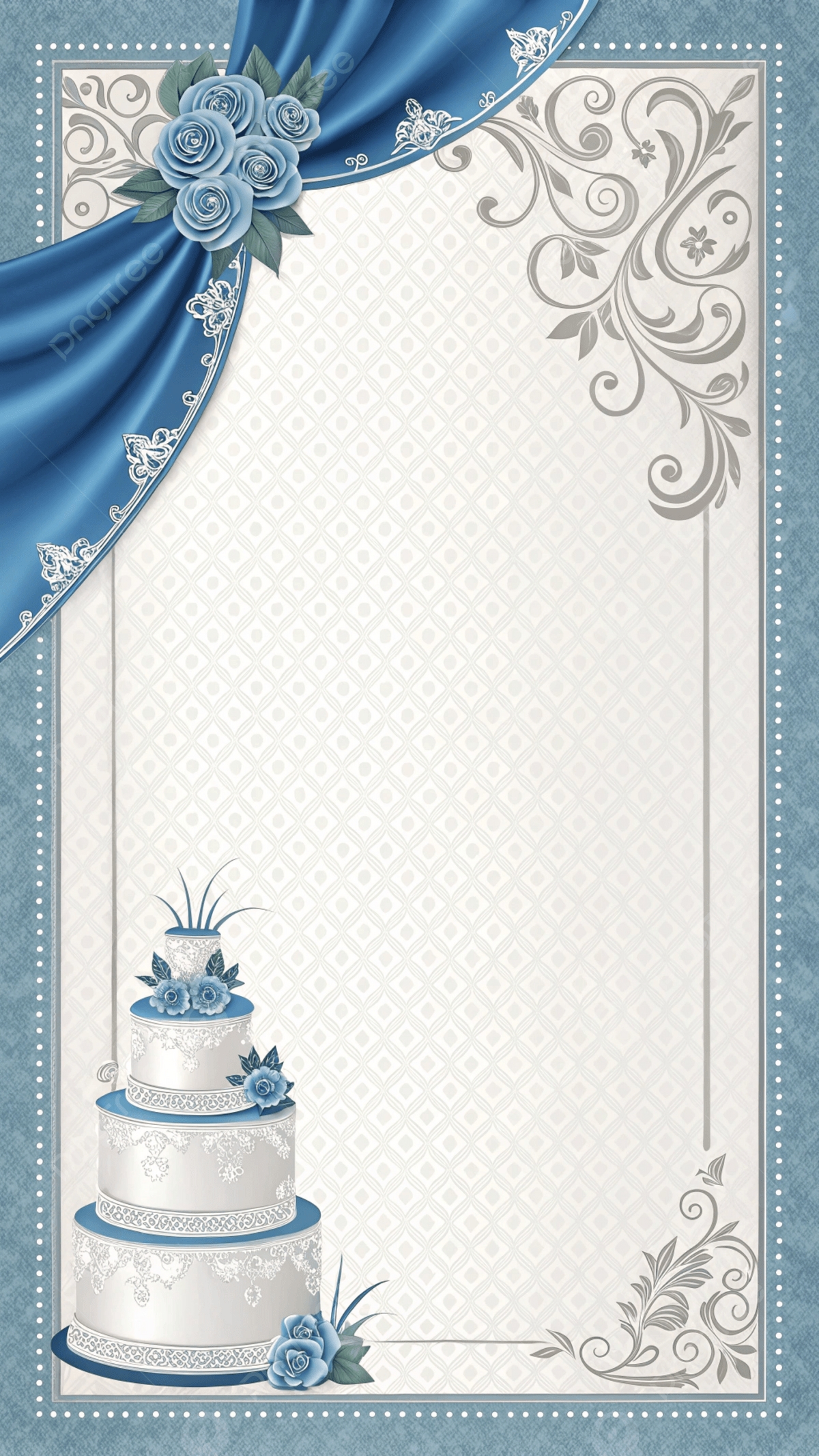 Floral Themed Borders For Wedding Invitations Background Wallpaper Image For Free Download Pngtree