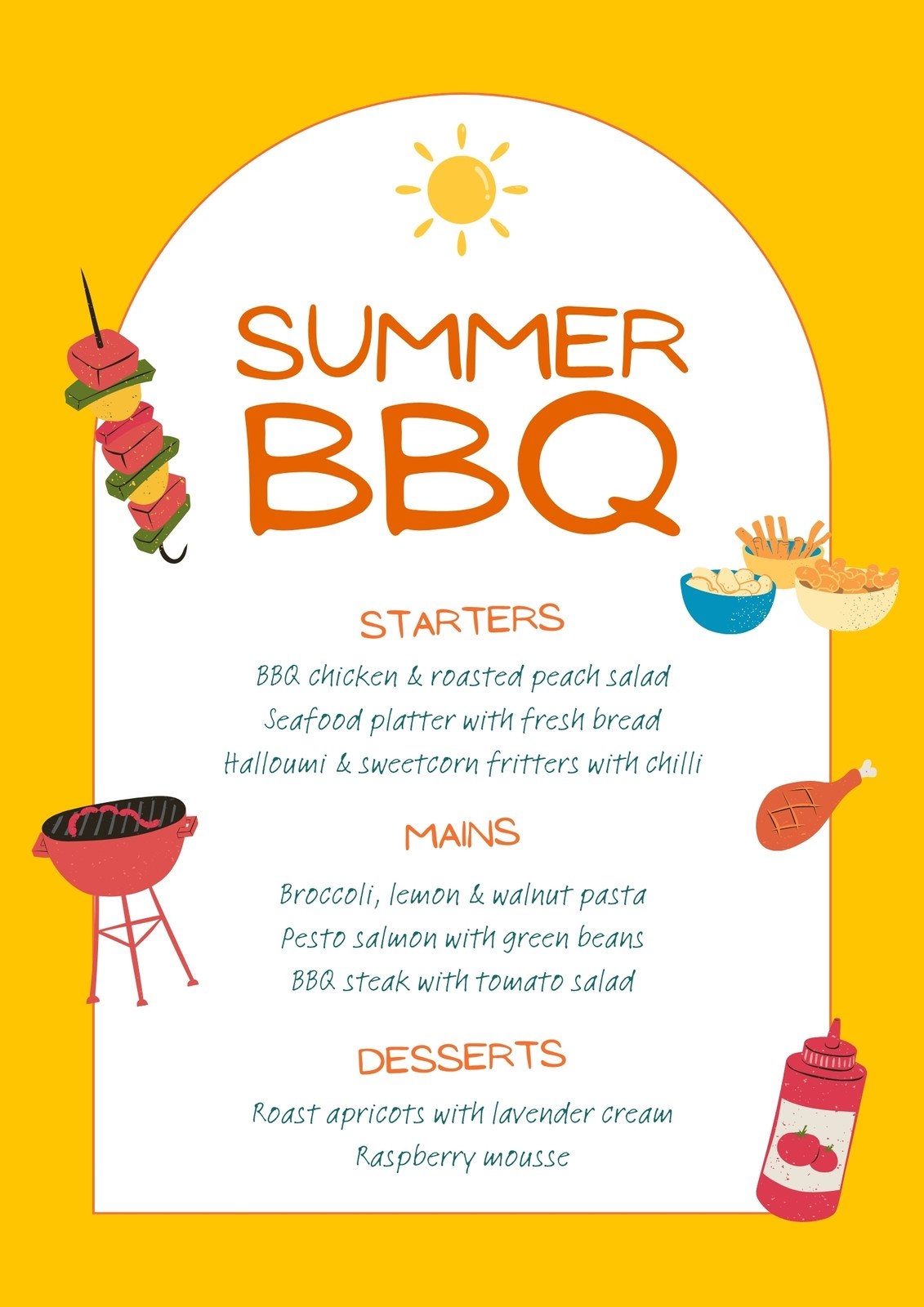 Free And Customizable Bbq Templates