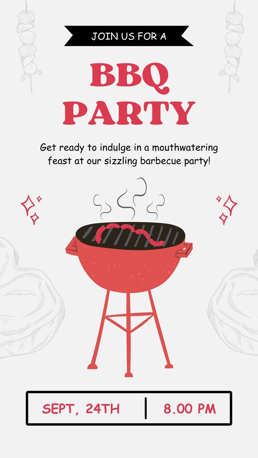 Free And Customizable Bbq Templates