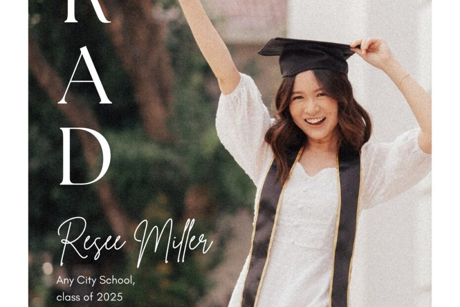 Free And Customizable Graduation Templates
