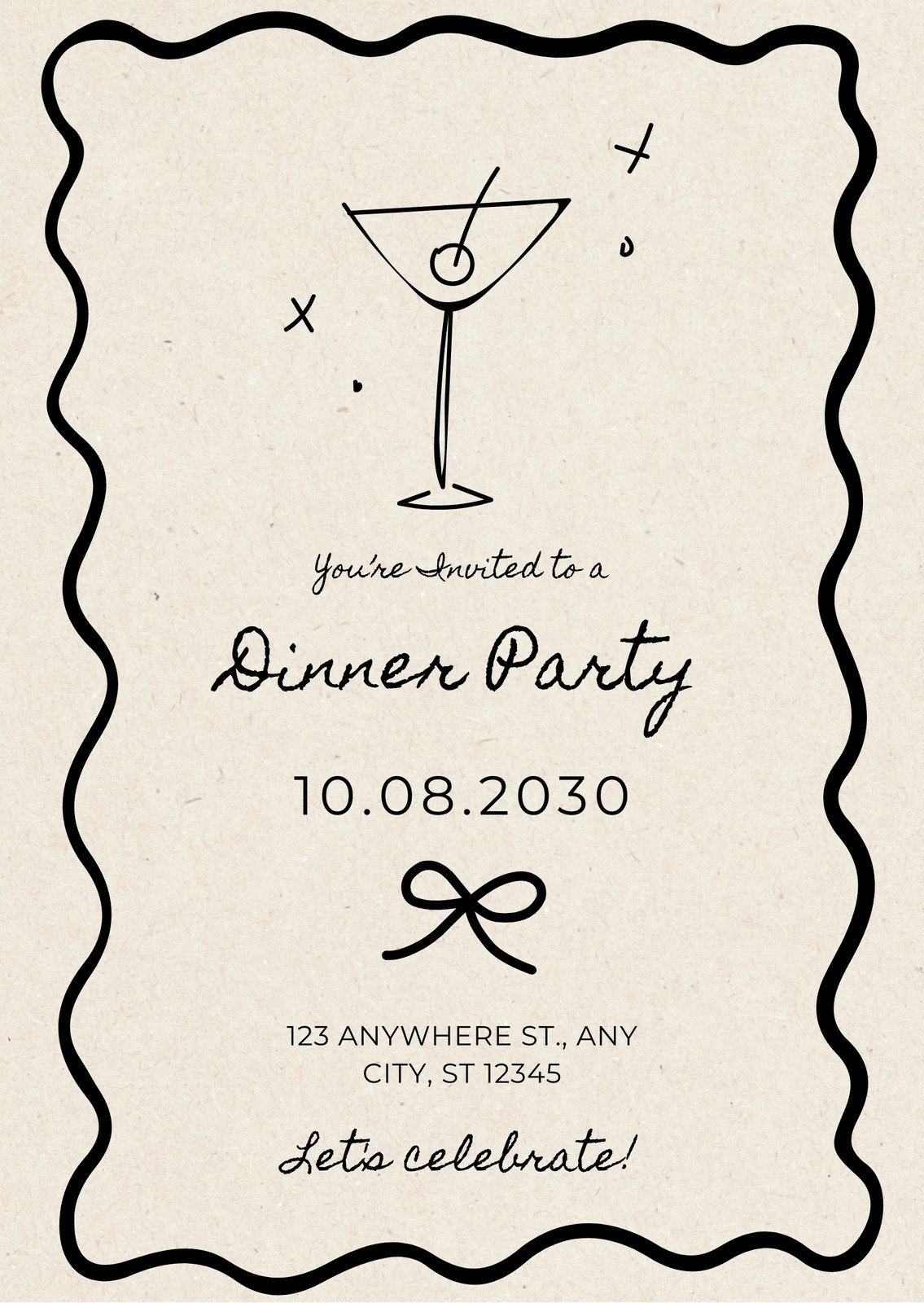 Free And Customizable Party Templates