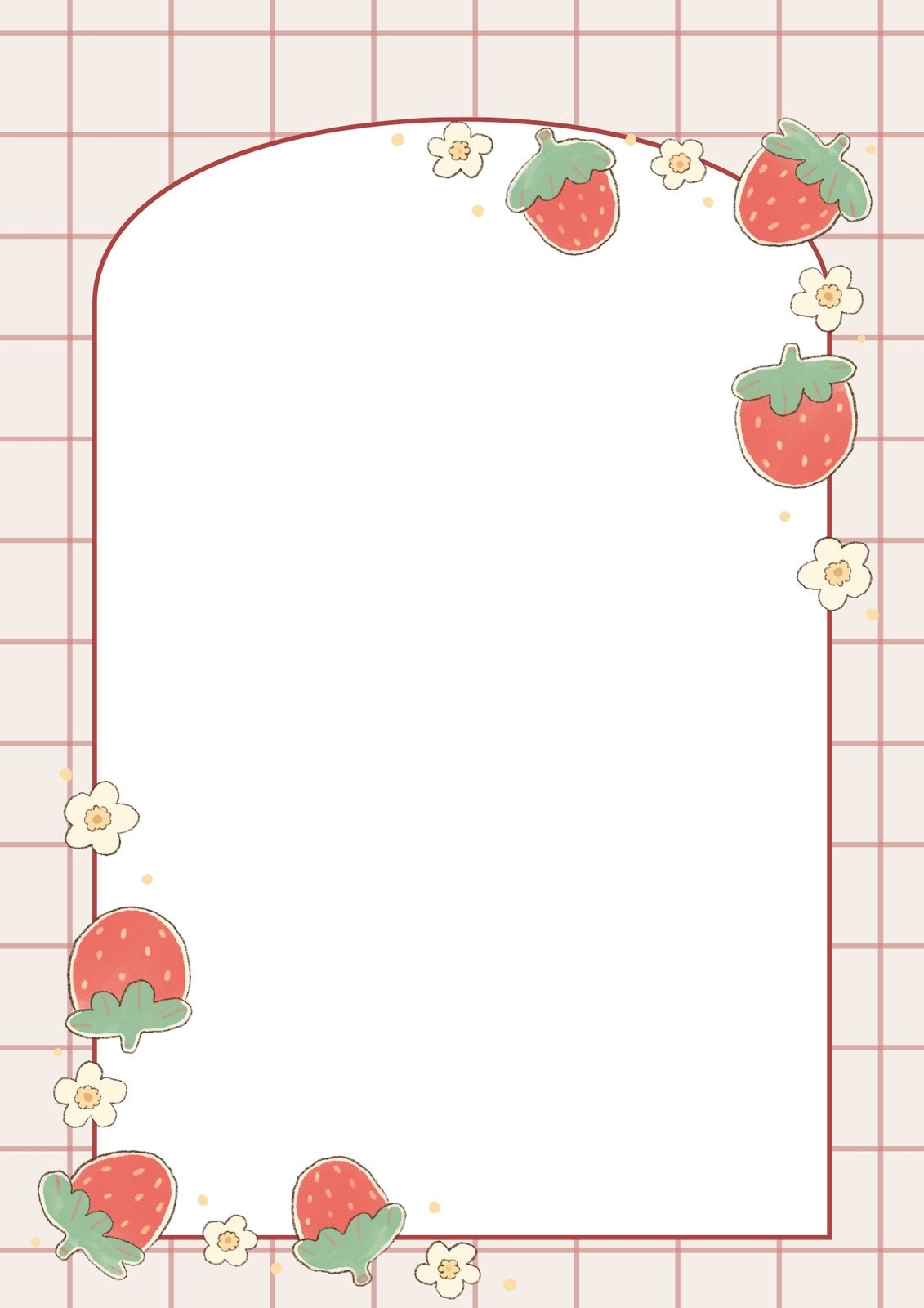 Free And Customizable Strawberry Templates