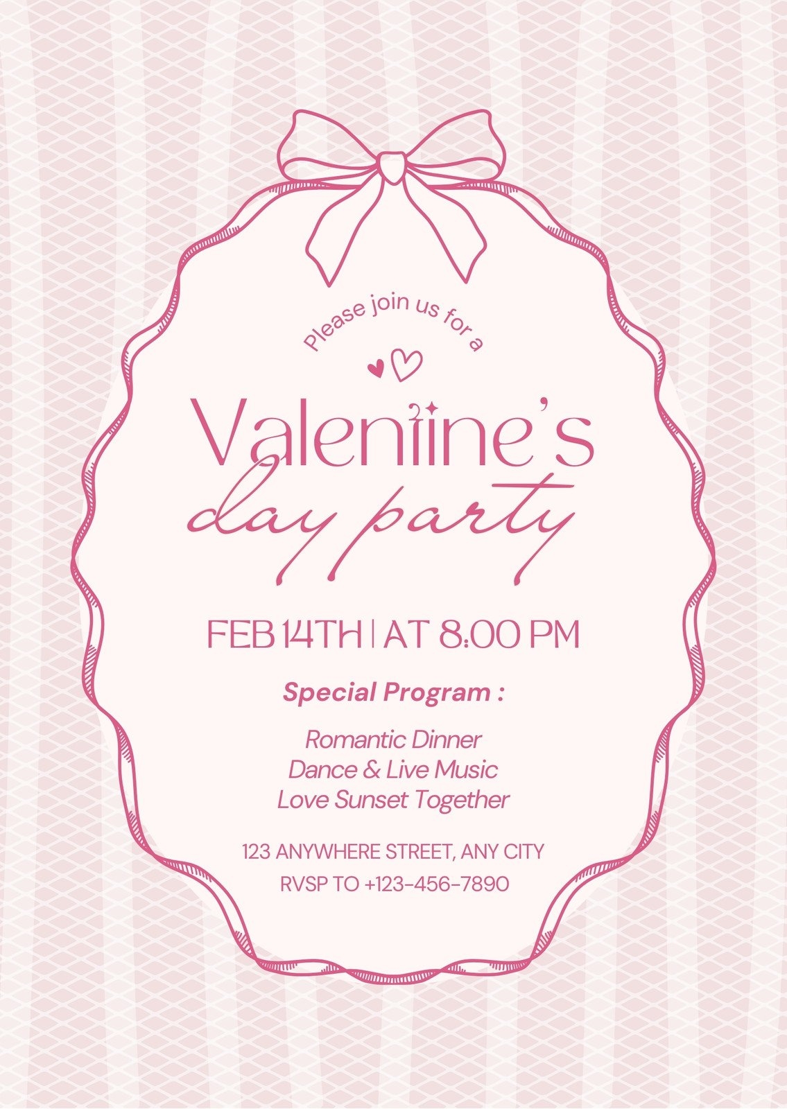 Free And Customizable Valentines Day Templates