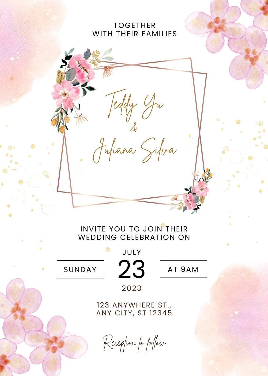 Free And Printable Custom Invitation Templates Canva