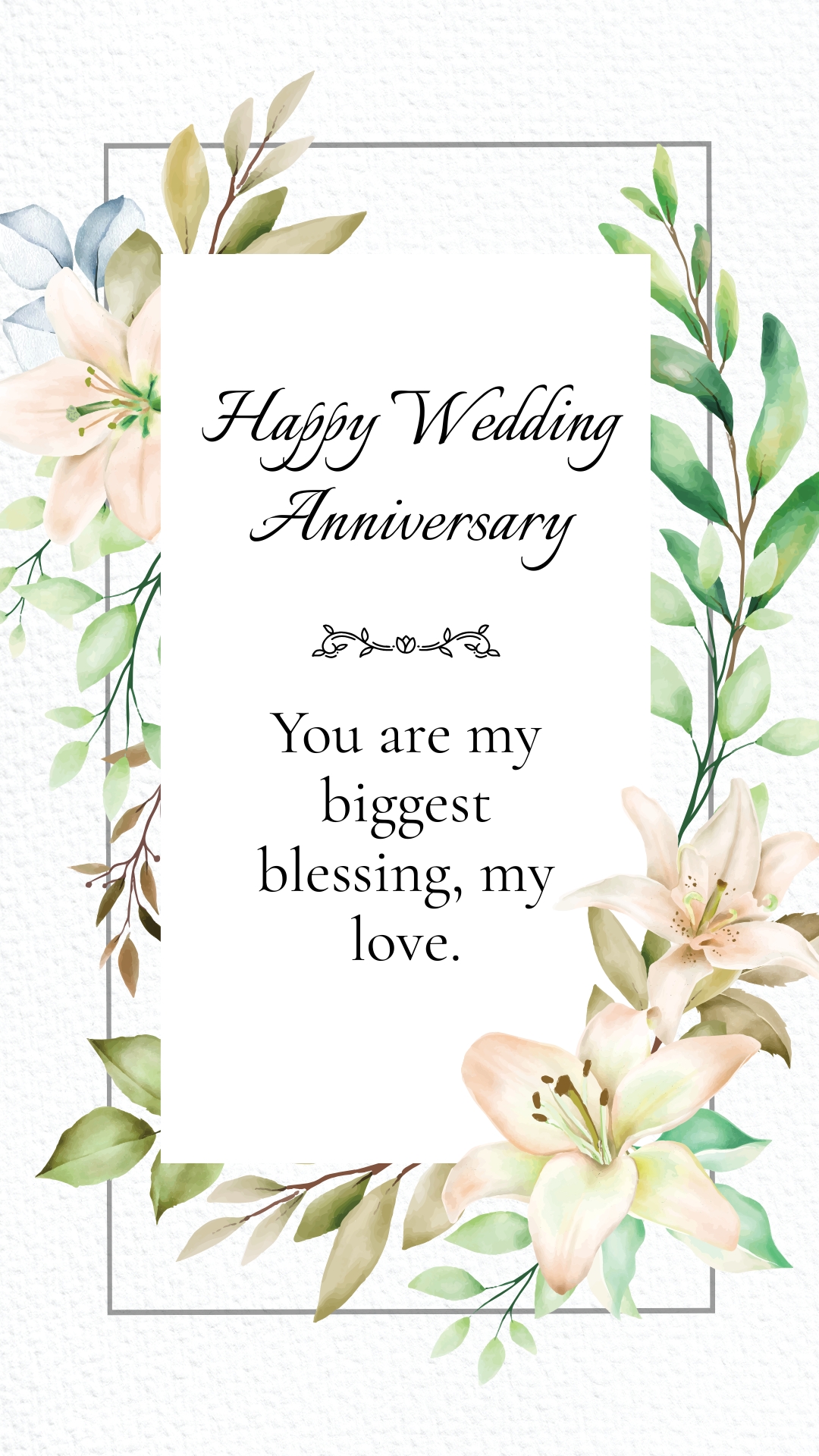 Free Anniversary Card Templates Editable And Printable
