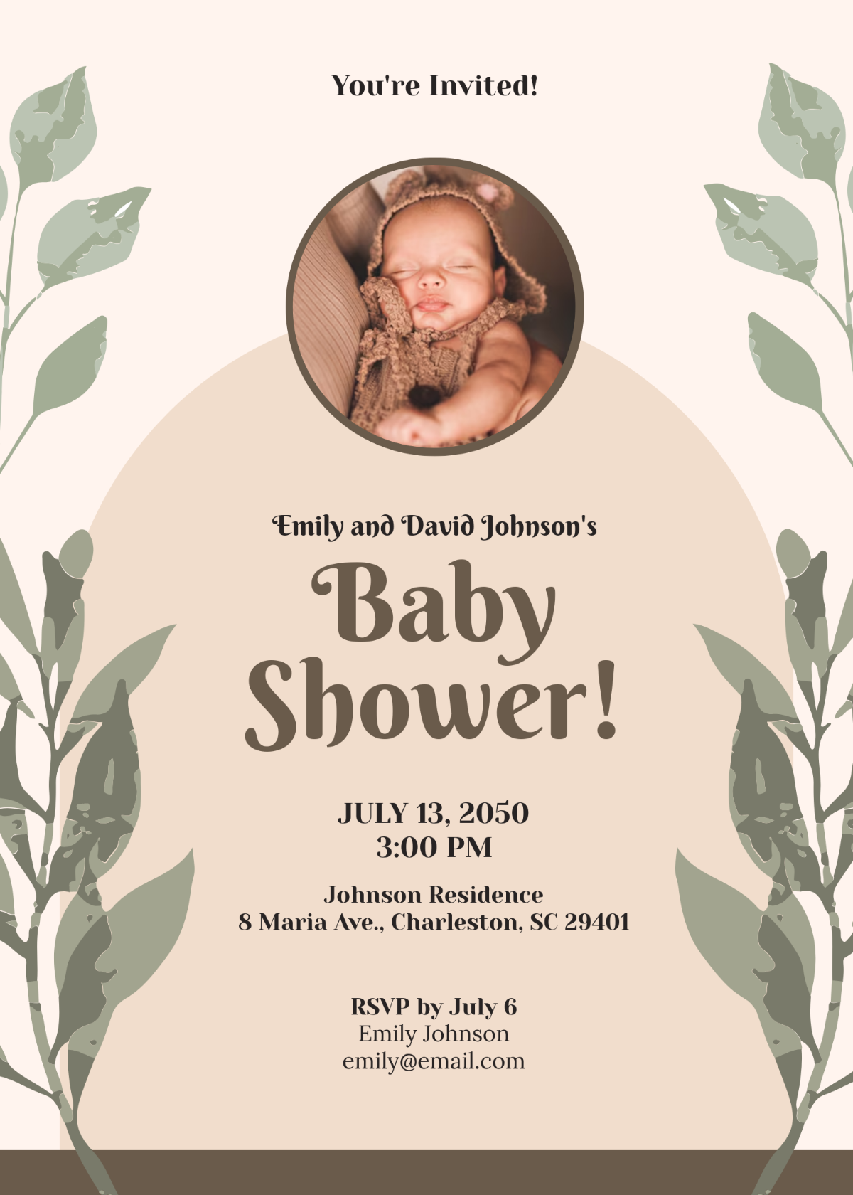 Free Baby Shower Invitation Templates Editable And Printable