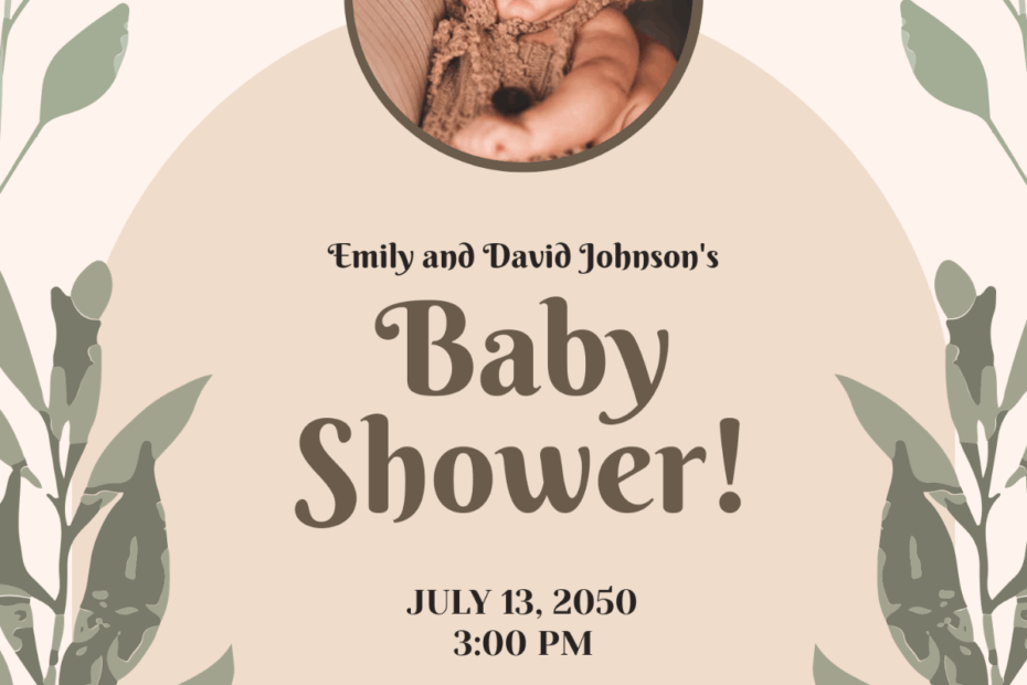 Free Baby Shower Invitation Templates Editable And Printable