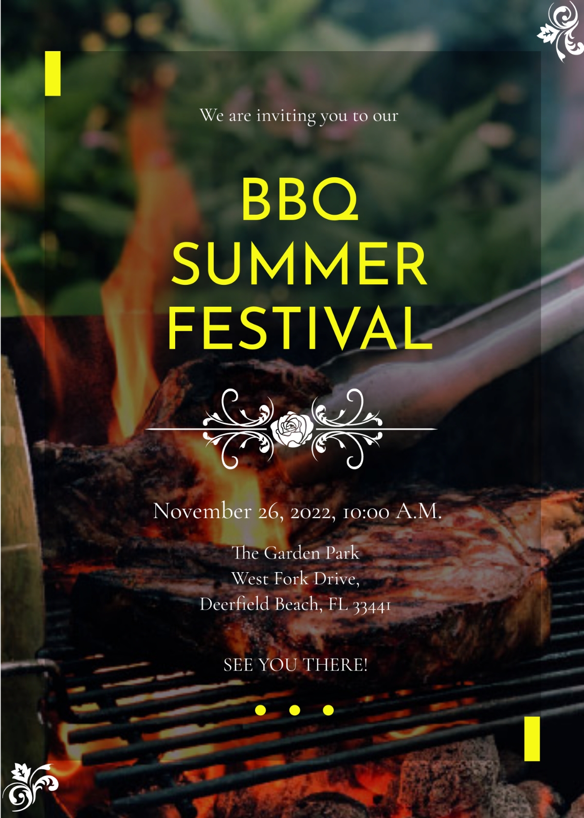 Free Bbq Invitation Templates Editable And Printable
