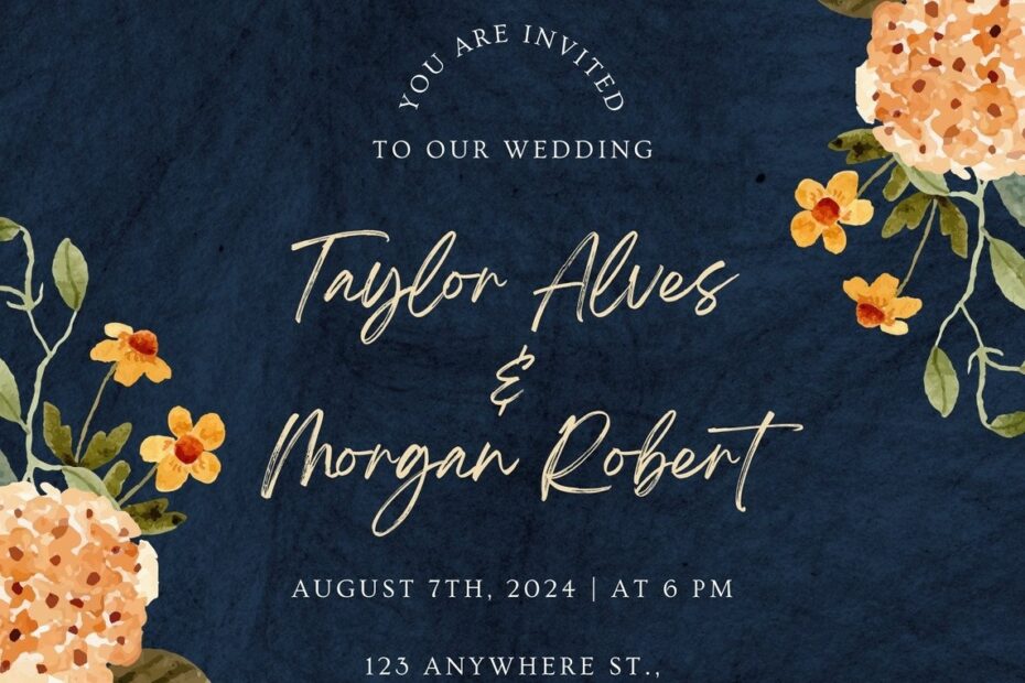 Free Beautiful Invitation Card Templates To Personalize Canva