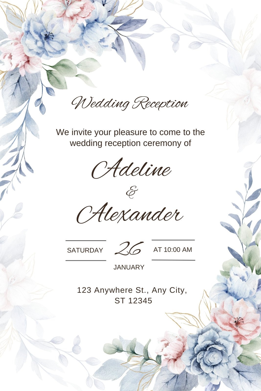 Free Beautiful Invitation Card Templates To Personalize Canva Worksheets Library