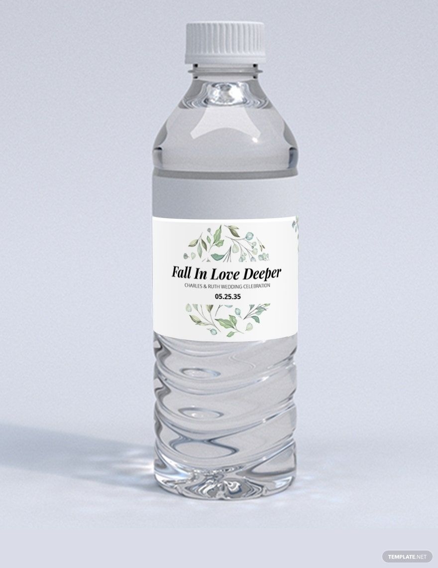 FREE Bottle Label Templates Examples Edit Online Download 