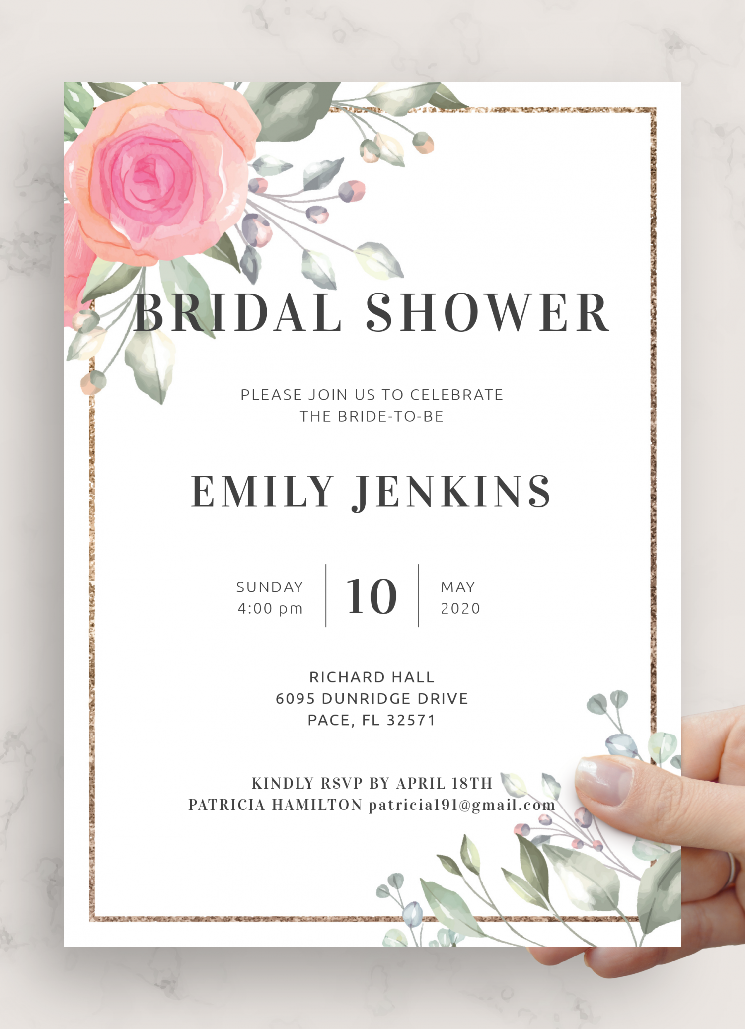 Free Bridal Shower Printables Pdf Printable Templates