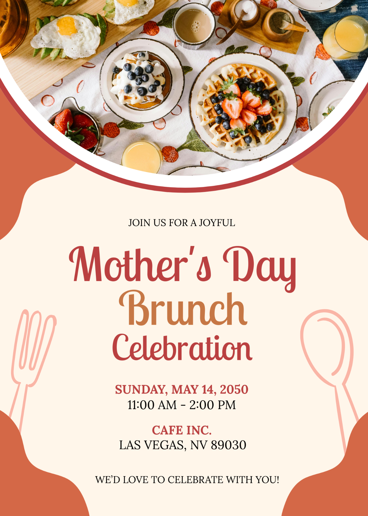 Free Brunch Invitation Templates Editable And Printable