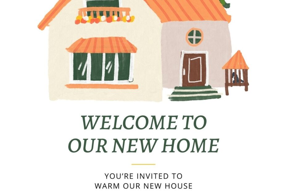 Free Custom Printable Housewarming Invitation Templates Canva