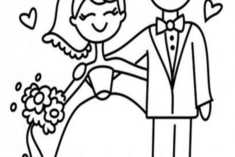 Free Easy To Print Wedding Coloring Pages Tulamama