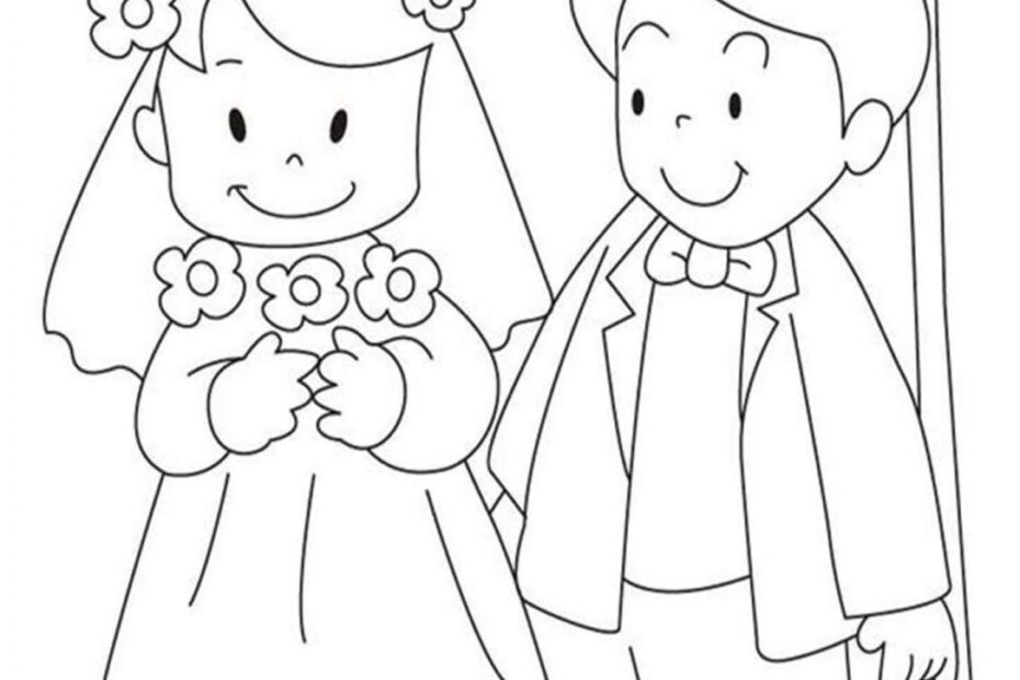 Free Easy To Print Wedding Coloring Pages Tulamama