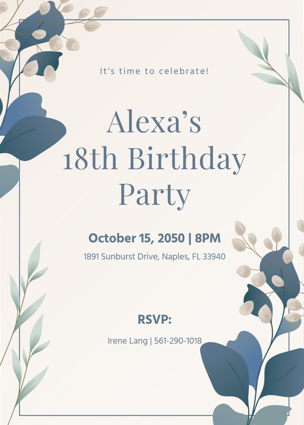 Free Event Invitation Templates Editable And Printable