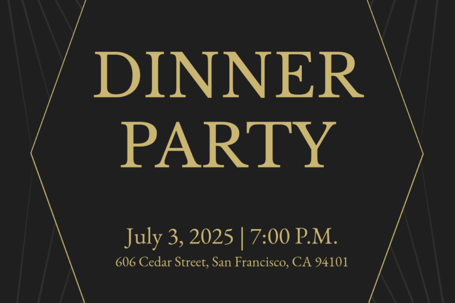 Free Formal Invitation Templates Editable And Printable