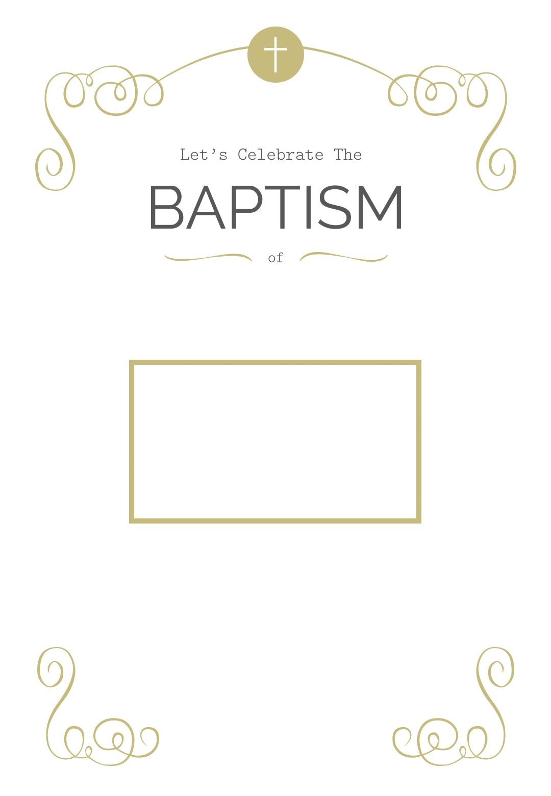 Free Free Printable Invitation Templates Baptism Download Free 