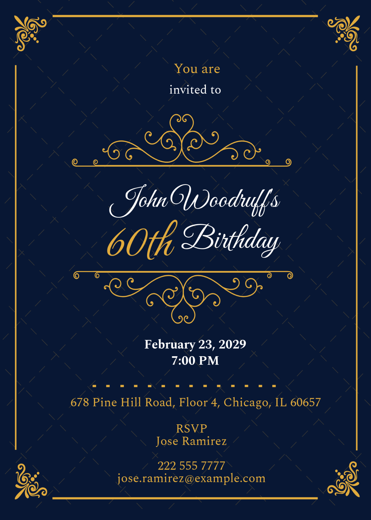 Free Invitation Templates Editable And Printable